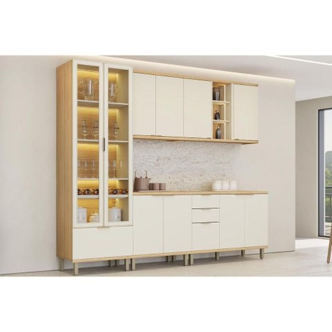 Cozinha Modulada 5 Peças 10 Portas Bless CZ667 Off Linea