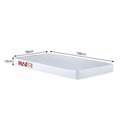 Ver imagem 6 de Conjunto Quarto Infantil Carros Azul Cama Proteção Colchão Cômoda MDF Menino Completo Moderno