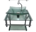 Ver imagem 3 de GABINETE DE VIDRO VERDE 40CM AC COM CUBA QUADRADA