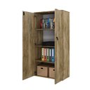 Ver imagem 2 de Armário Alto Fechado com 2 Portas 161,5cm X 80cm X 42cm