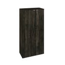 Ver imagem 3 de Armário Alto Fechado com 2 Portas 161,5x80x42cm Marrom/Carvalho Escuro/Branco