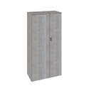 Ver imagem 3 de Armário Alto Fechado com 2 Portas 161,5x80x42cm Branco/Snow