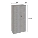 Ver imagem 4 de Armário Alto Fechado com 2 Portas 161,5x80x42cm