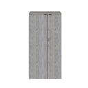 Ver imagem 5 de Armário Alto Fechado com 2 Portas 161,5x80x42cm Branco/Snow/Preto