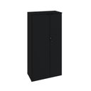 Ver imagem 3 de Armário Alto Fechado com 2 Portas 161,5x80x42cm Preto/Onix