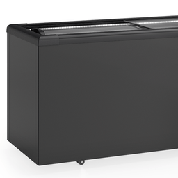 Freezer/conservador Horizontal All Black Ghd-500 Lb Pr - Dupla Ação 500 Litros Led Perimetral - Gelo - 2