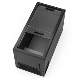 Freezer/conservador Horizontal All Black Ghd-500 Lb Pr - Dupla Ação 500 Litros Led Perimetral - Gelo - 4