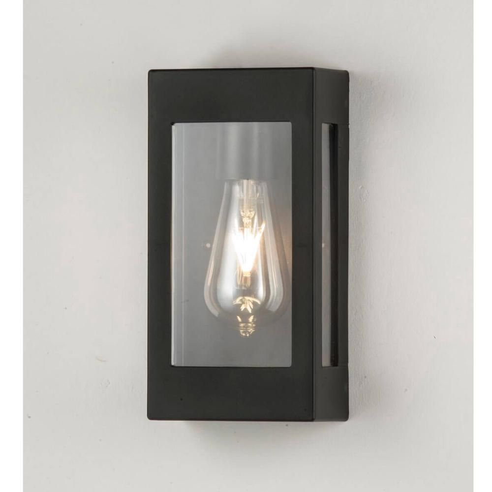 Conjunto 6 Arandelas Externas Pretas Prime Luminária Bivolt de Parede Jardim Fachada Muro Dital - 1