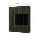 Ver imagem 4 de Armário Alto com Nichos e 05 Portas 161,5x135x42cm