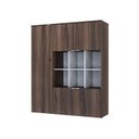 Ver imagem 2 de Armário Alto com Nichos e 05 Portas 161,5x135x42cm