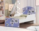 Ver imagem 4 de Cama Infantil Mapa de Viagens Proteção Lateral Colchão Incluso