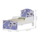 Ver imagem 2 de Cama Infantil Mapa de Viagens Proteção Lateral Colchão Incluso