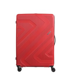 Mala Grande Polipropileno American Tourister Camboriu Cadeado Tsa Rodas 360º Vermelho G - 1
