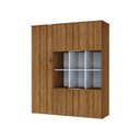 Ver imagem 3 de Armário Alto com Nichos e 05 Portas 161,5x135x42cm