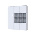 Ver imagem 3 de Armário Alto com Nichos e 05 Portas 161,5x135x42cm