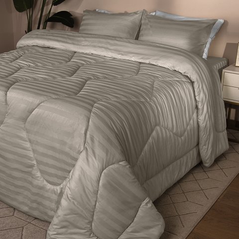 Edredom Casal 300 Fios 100% Algodão 220x200cm - Bf Colchões