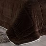 Coberdrom Cobertor Robust King Manta Canelada Sherpa Lã de Carneiro Pesado 1 Peça Marrom Escuro - 2