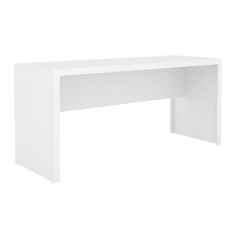 Mesa Secretária Escritório ME4109 Branco - Tecno Mobili