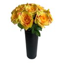 Ver imagem 7 de 10 Rosas Artificiais Creme Decorativas Parecidas com Flores Naturais