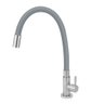 Torneira de Cozinha Inox Mesa Flexível Gourmet Cinza/gray - 1