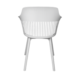 Cadeira Estofada de Jantar Marcela - Branco - 1 - 4