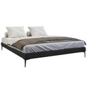 Ver imagem 4 de Cama Queen Base Box Susano com Pés de Ferro Madeira de Eucalipto Preto Mpozenato