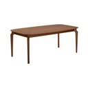 Ver imagem 2 de Mesa Denver 200cm Laminada com Pes Madeira Macica para Sala de Jantar Mesa Grande Design - Imbuia