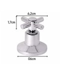 Ver imagem 2 de Acabamento de Registro C 31 Stander Medio P/ 1416 E1509 - 1/2 - 3/4 e 1" Rainha Metais