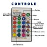 Lampada Led Rgb 16 Cores Controle Efeitos Iluminaçao Bulbo E27 Fade Decoraçao Sala Quarto - 4