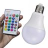 Lampada Led Rgb 16 Cores Controle Efeitos Iluminaçao Bulbo E27 Fade Decoraçao Sala Quarto - 2