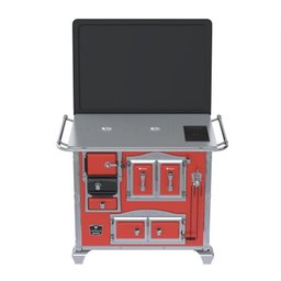 Fogao a Lenha N 2 Gab Sec Xv Chapa de Aluminio Vermelho Sd - 2