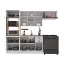 Ver imagem 4 de Cozinha Modulada 4 Peças 100% MDF Linha Bari Branco