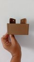 Ver imagem 5 de Kit 8 Pés para Guarda Roupas Armários Multiuso Roman Cor:marrom