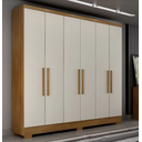 Ver imagem 6 de Kit 8 Pés para Guarda Roupas Armários Multiuso Roman Cor:marrom