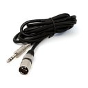 Ver imagem 1 de Cabo P10 para Xlr Macho Preto Estereo - 50 Metros