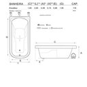 Ver imagem 3 de Banheira Retangular Excalibur com Hidro