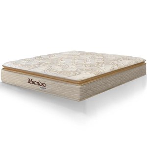 Colchão Casal Mendoza Molas Ensacadas Pillow Top 138x188x34cm - Extra Macio