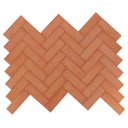 Ver imagem 5 de Revestimento Cerâmica Natural - Tijolinho Ollastra 7x24cm Marrom/Terracota
