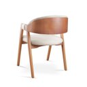 Ver imagem 3 de Kit 4 Cadeiras para Mesa de Jantar Gaia Yescasa Bege