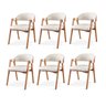 Kit 6 Cadeiras para Mesa de Jantar Gaia - 2