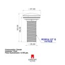 Ver imagem 7 de Válvula Click Lavatório 81617 Rosê Fosco 7/8. Concept Metais