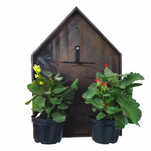 Suporte De Vaso Casinha C/ 3 Apoios