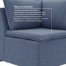 Sofá Modular de Canto 90cm Zen CabeCasa MadeiraOriginals - 5