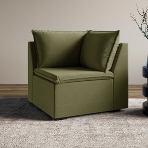 Sofá Modular de Canto 90cm Zen CabeCasa MadeiraMadeira