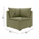 Ver imagem 3 de Sofá Modular de Canto 90cm Zen CabeCasa MadeiraOriginals