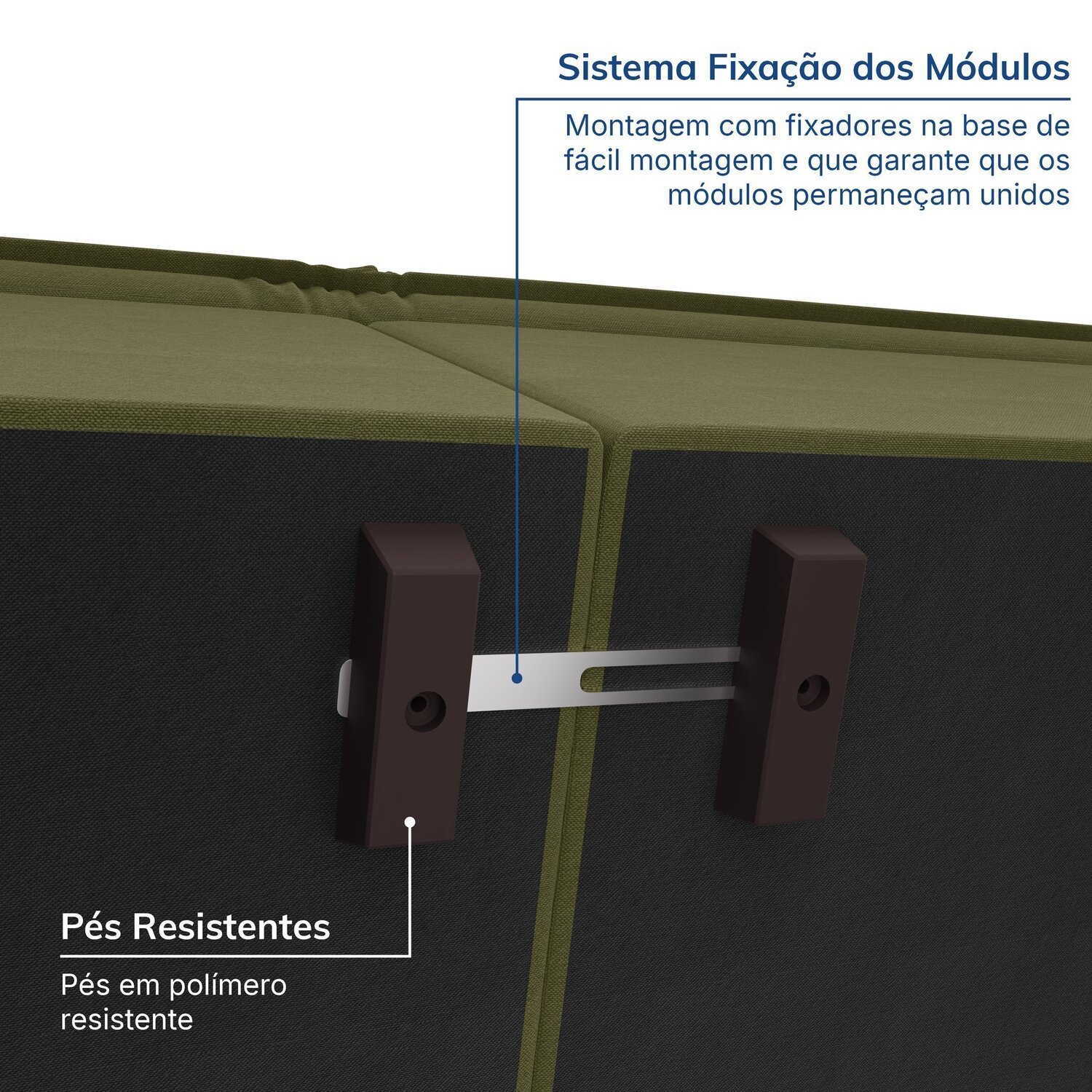 Sofá Modular de Canto 90cm Zen Cabecasa Madeiramadeira - 4