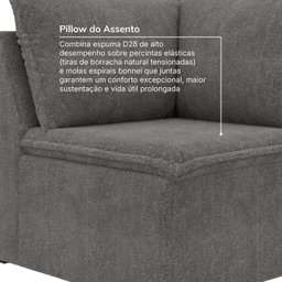 Sofá Modular de Canto 90cm Zen CabeCasa MadeiraMadeira - 5