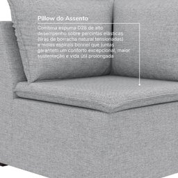 Sofá Modular de Canto 90cm Zen CabeCasa MadeiraMadeira - 5