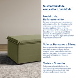 Sofá Modular Puff 70cm Zen CabeCasa MadeiraMadeira - 7