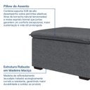 Ver imagem 5 de Sofá Modular Puff 70cm Zen CabeCasa MadeiraOriginals